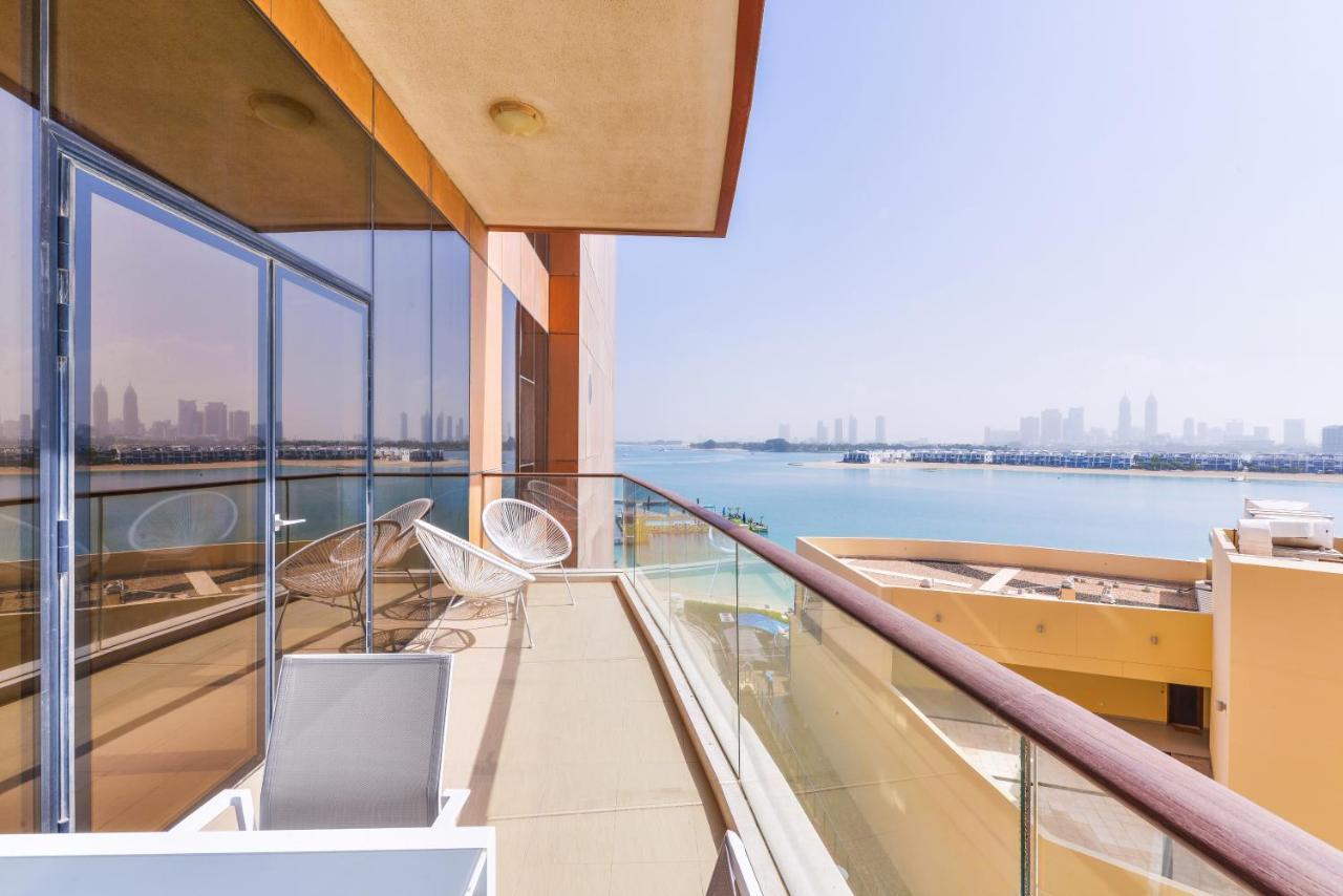 Ferienwohnung Tiara - Luxury Palm Jumeirah - Private Beach And Pool! Dubai Exterior foto