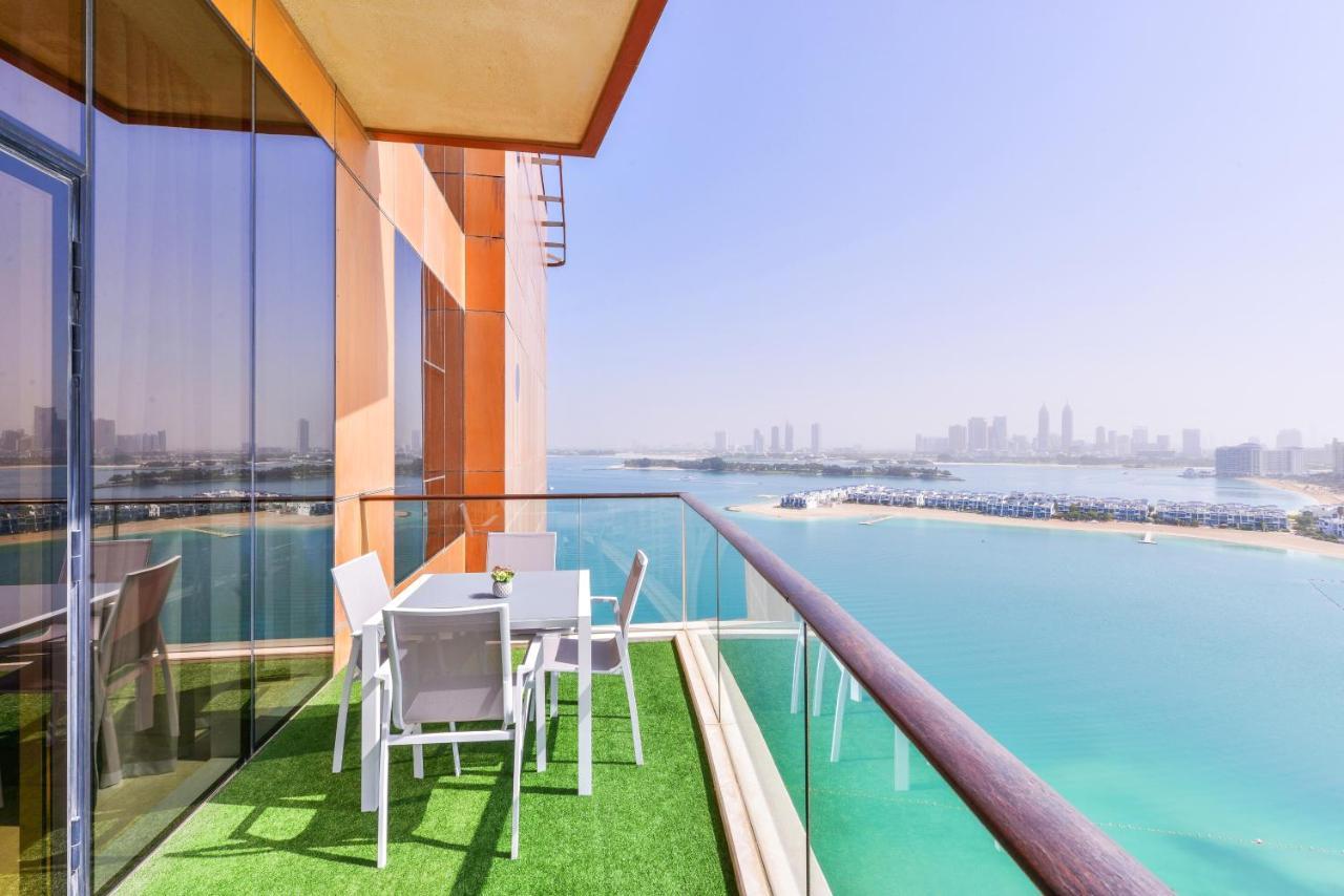 Ferienwohnung Tiara - Luxury Palm Jumeirah - Private Beach And Pool! Dubai Exterior foto